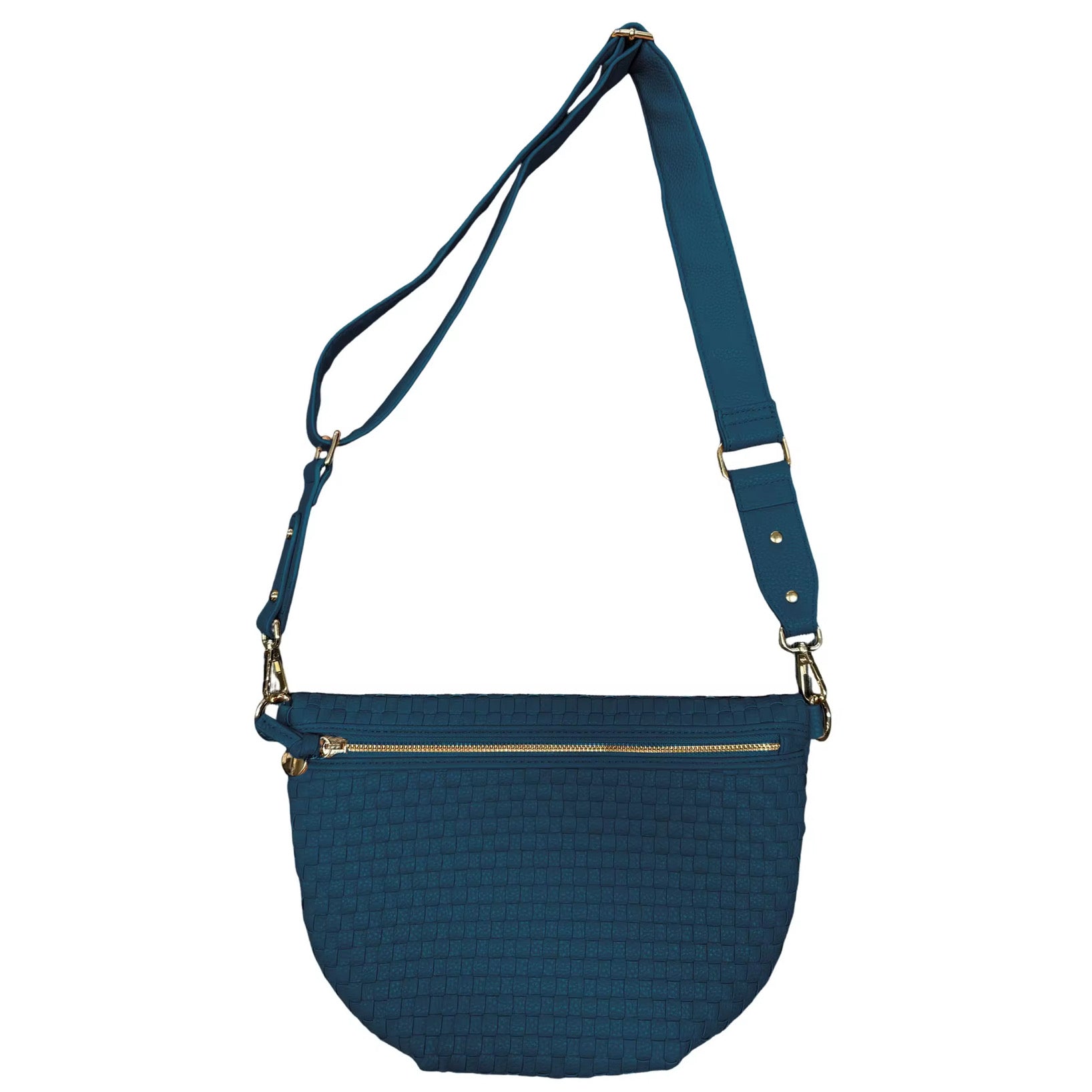 Lumi Woven Crossbody Bag