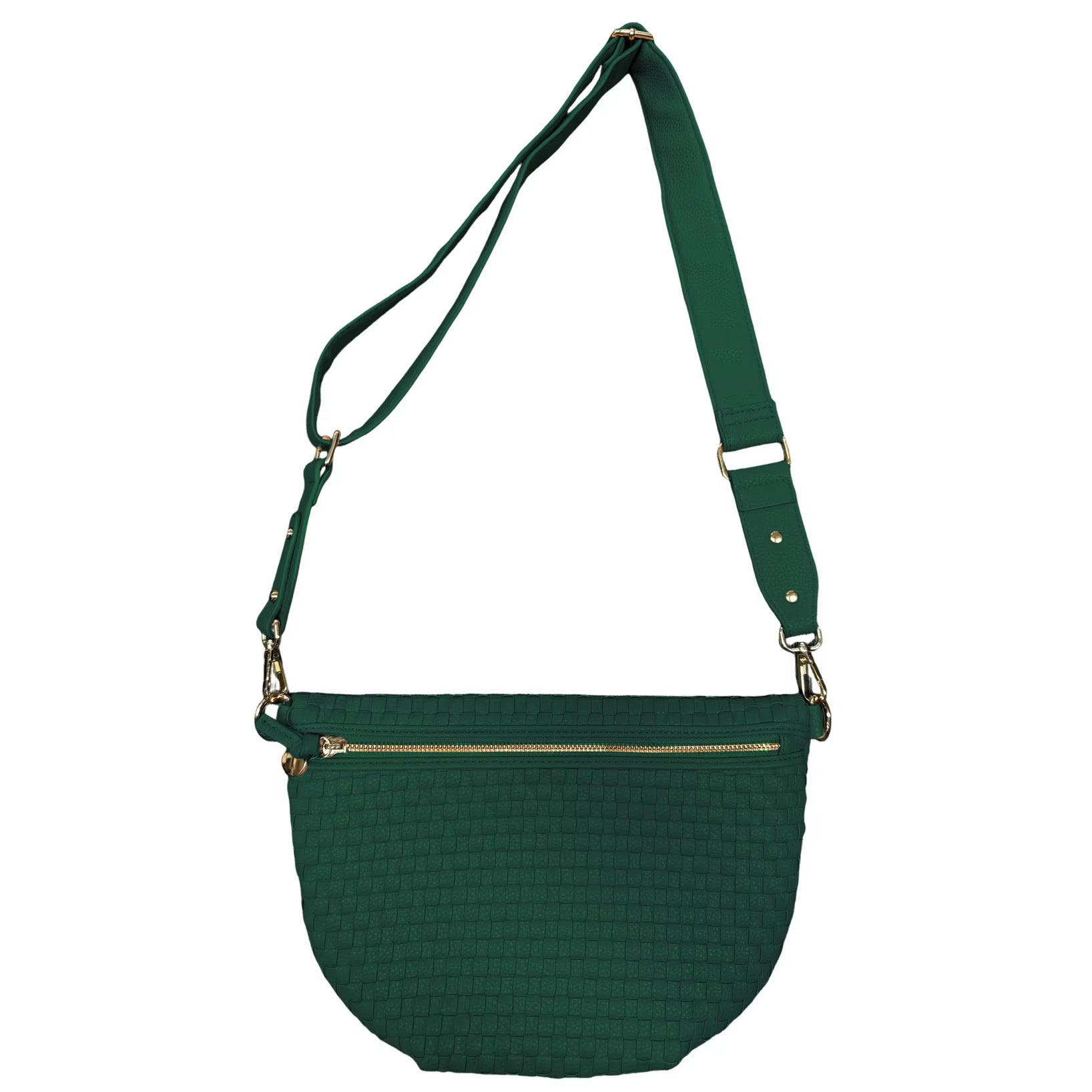 Lumi Woven Crossbody Bag
