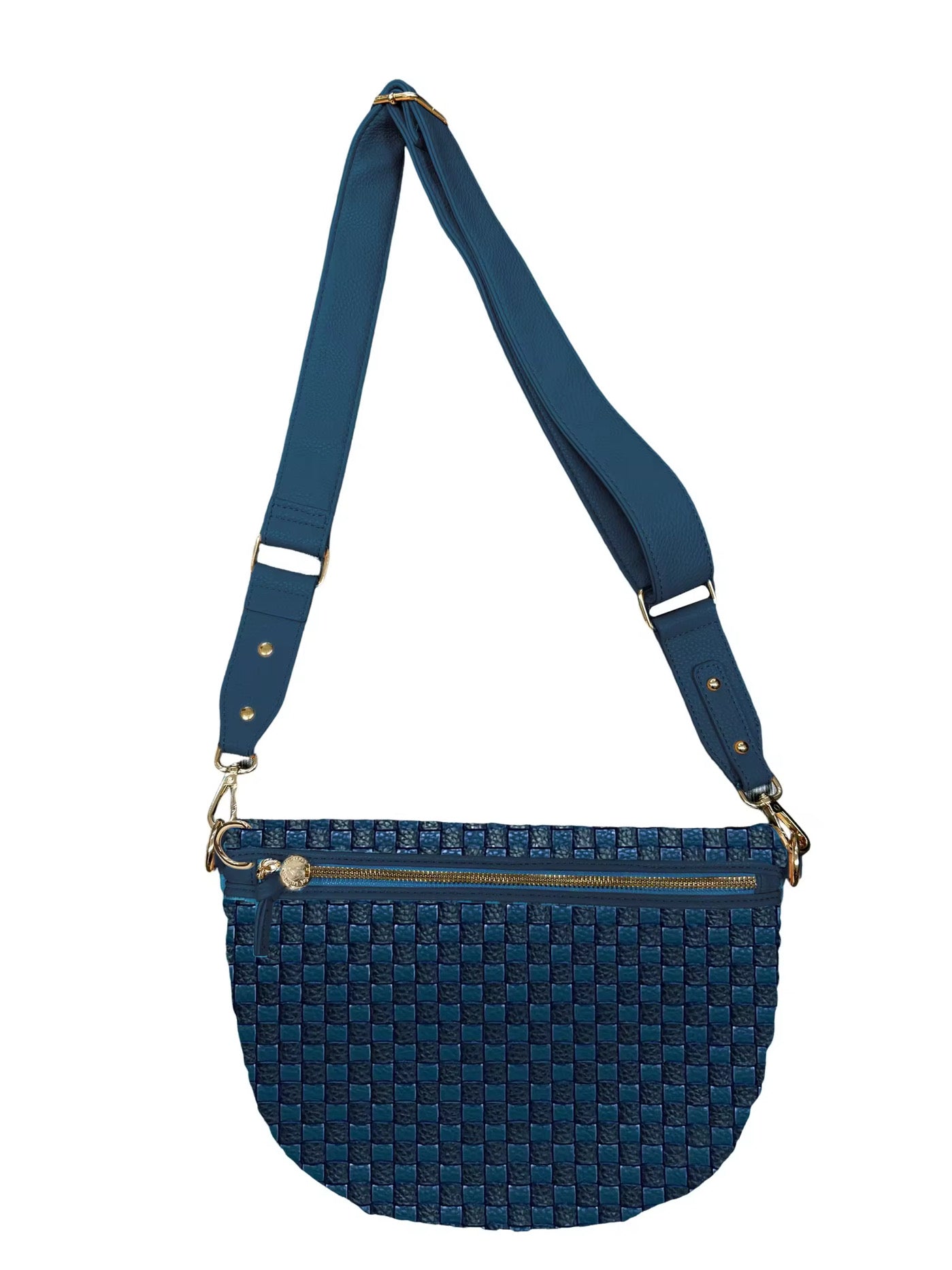 Lumi Woven Crossbody Bag