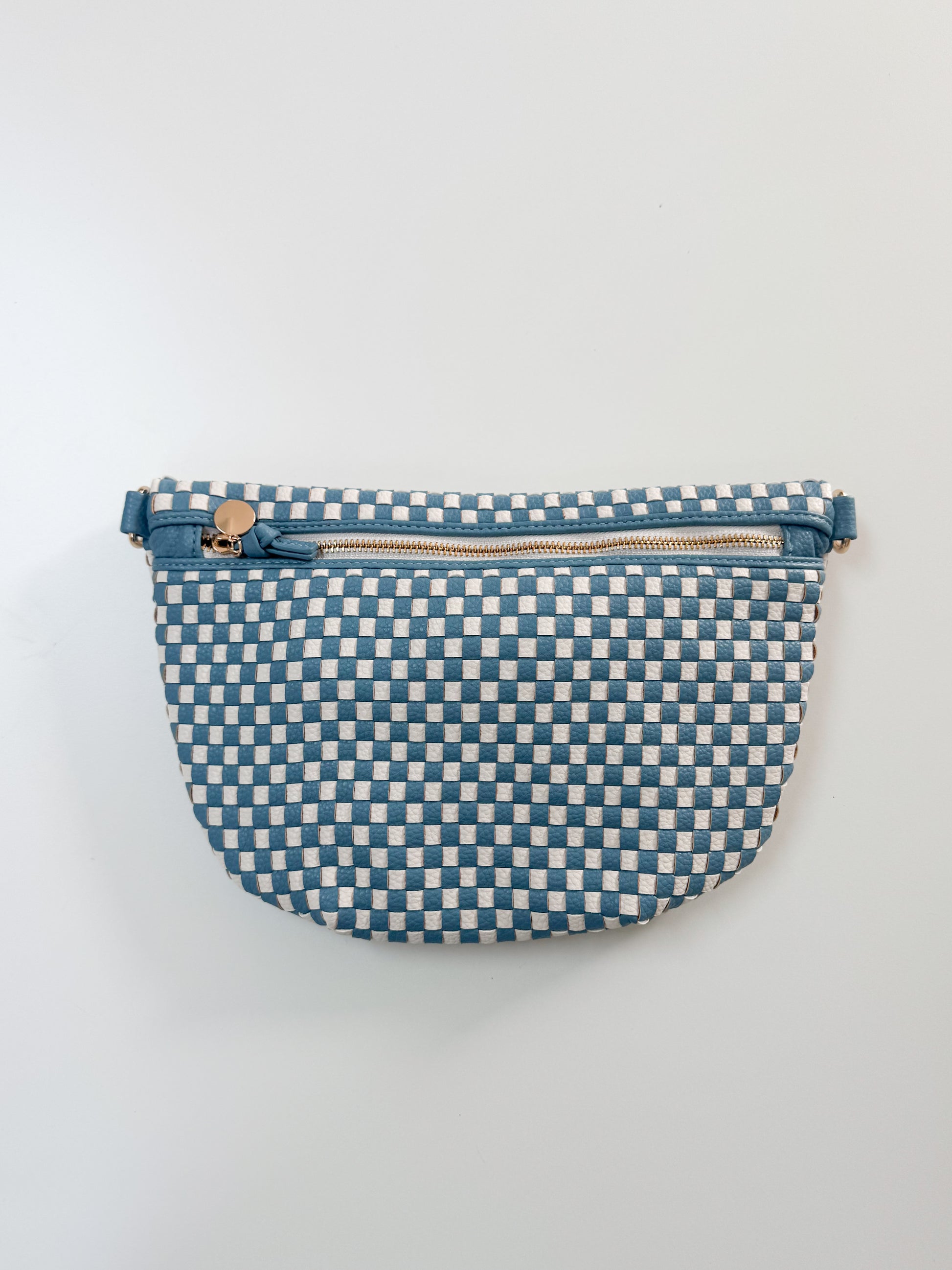 Lumi Woven Crossbody Bag