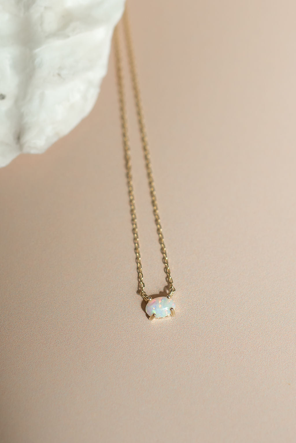 Anna Opal Pendant Necklace
