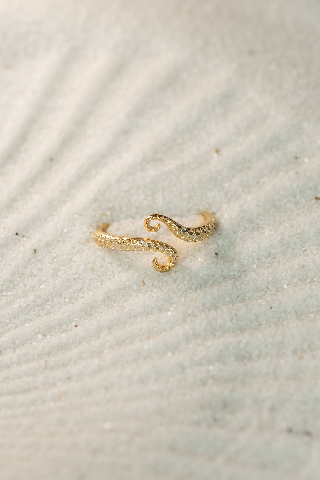 Octavia Octopus Adjustable Gold Ring