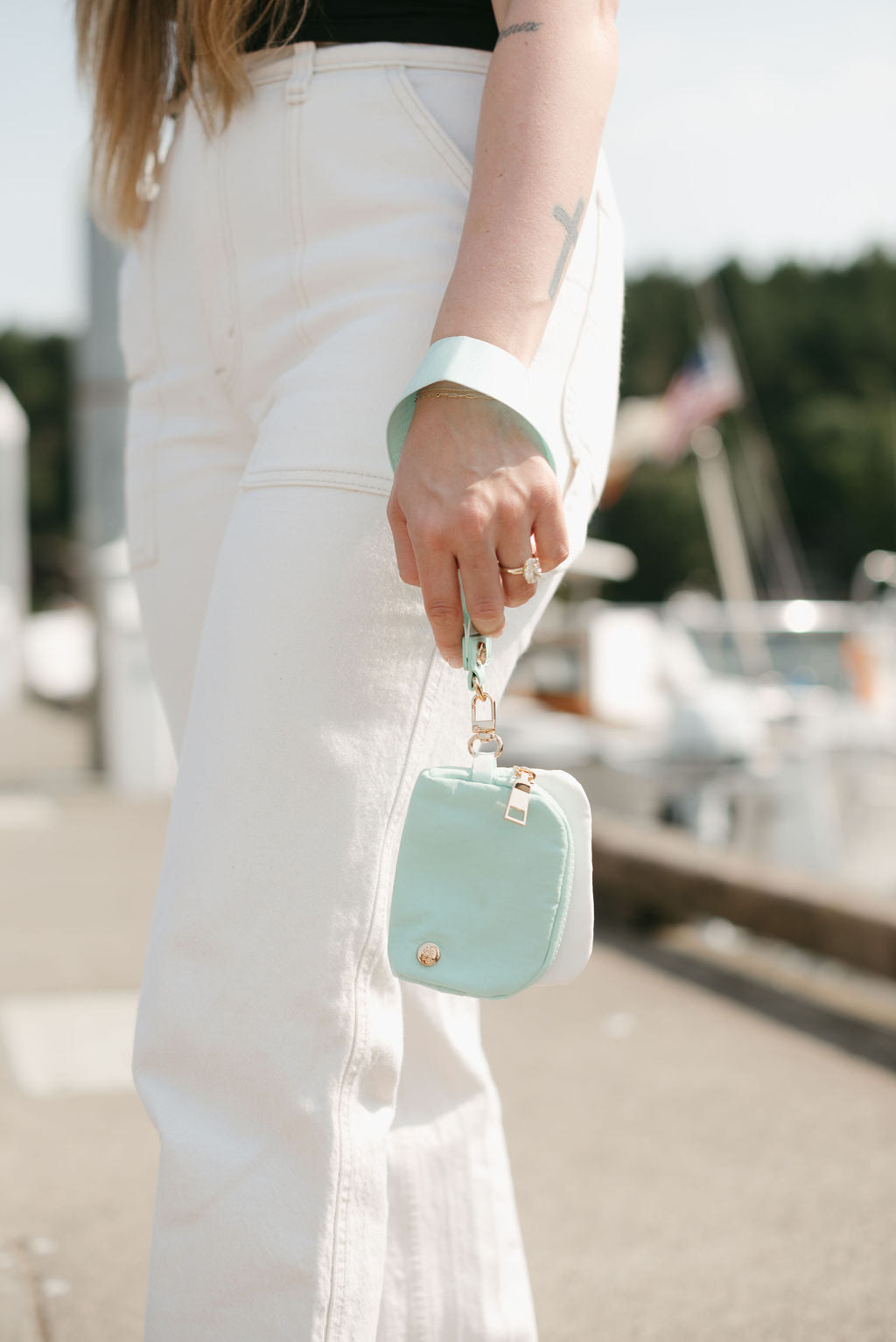 Sol Duo Wristlet Pouch